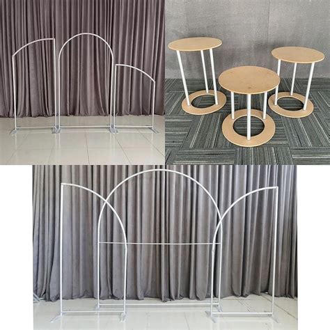 arched collapsible metal frame stand + fabric backdrop. any design|Arched Backdrop, White Arch Backdrop, Arch .